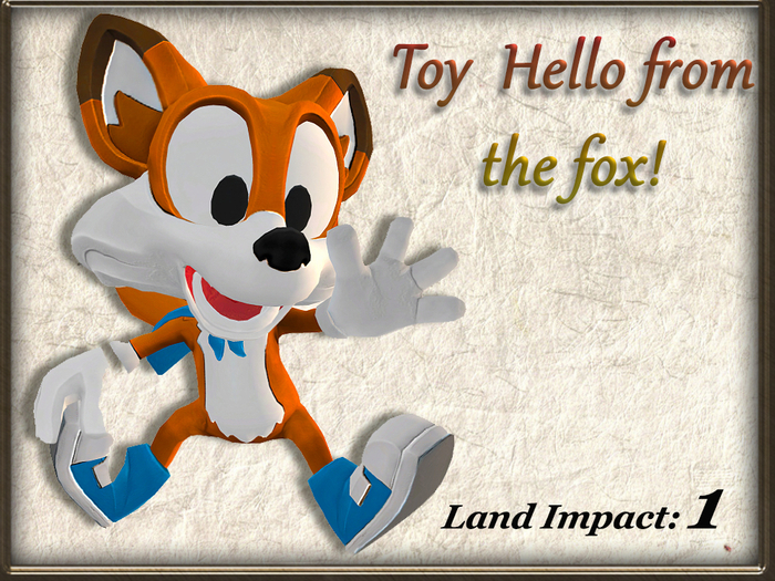Toy - Hello from the fox! (1 Lee) Full Perm