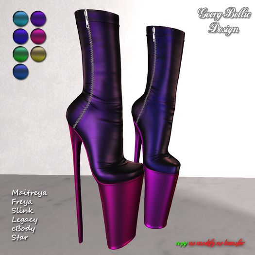 ~GBD~ Camille Boots Colors add