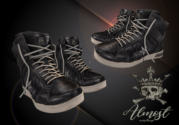 <Almost> Chris Haslam Semiboots  Sneakers *MESH*