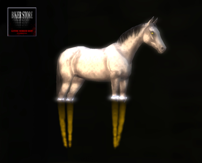 #Steampunk Cyper Horse (hover decor)