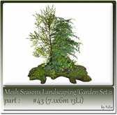 Mesh Landscape-Garden Seasons(Hud) Part #43 (7.1x6m 13Li)
