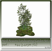 Mesh Landscape-Garden Seasons(Hud) Part #44 (5.4x5m 7Li)