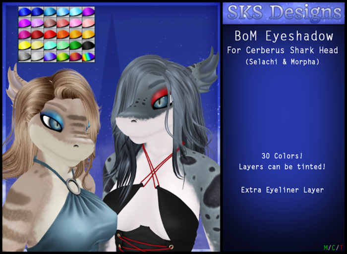 SKS DemiShark BoM Eyeshadow