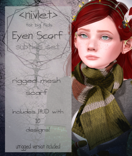<nivlet> Eyen Scarf - Subtle Stripes