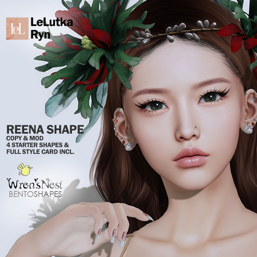LELUTKA RYN SHAPE - { wren's nest } - Reena