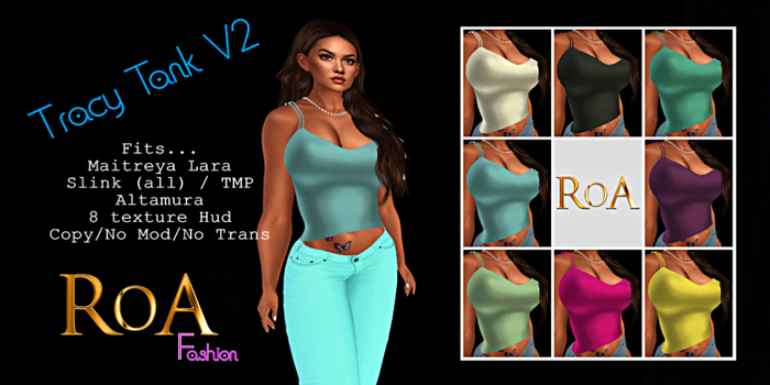 ROA TRACY TANK WITH HUD  V2