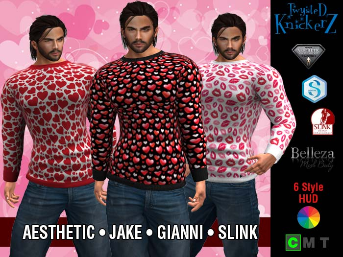 ::TK:: Valentines Mens Sweater