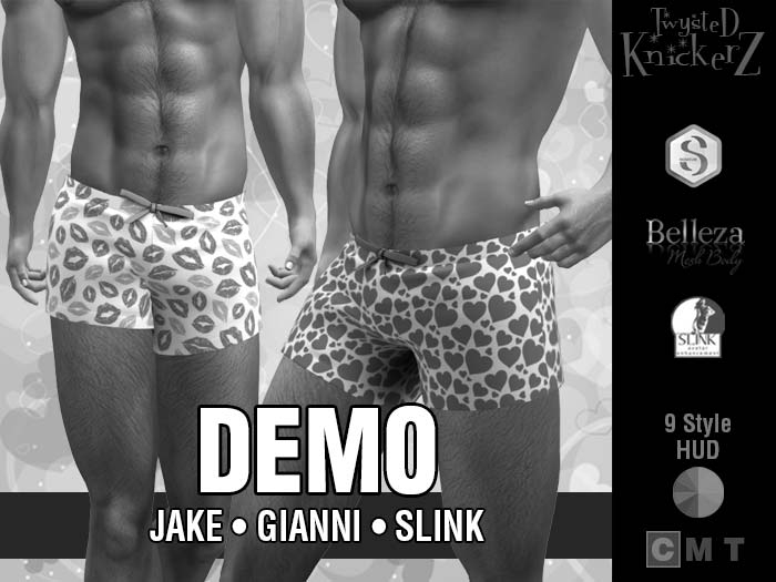 ::TK:: Valentines Mens Boxers DEMO