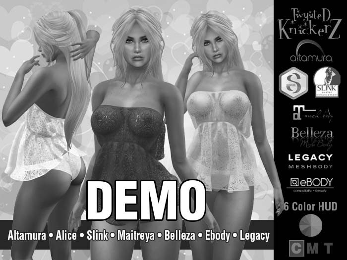 ::TK:: Valentines Lace Nightie DEMO