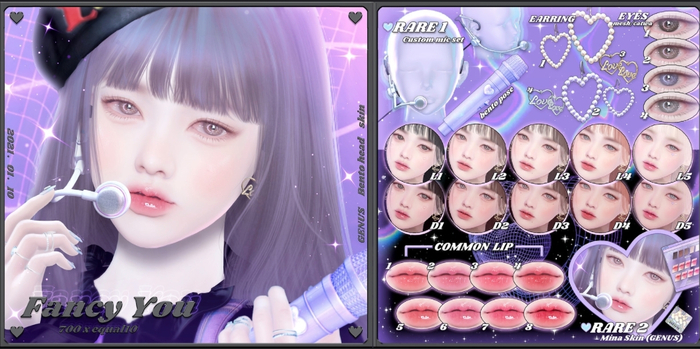 [700] Fancy You gacha earring3