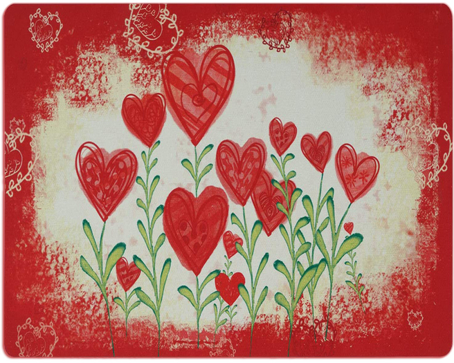 ^Dejavu^ Full Perm Valentines Heart Rug 10