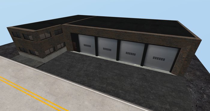 [K-Ace] Two Story Fire Station