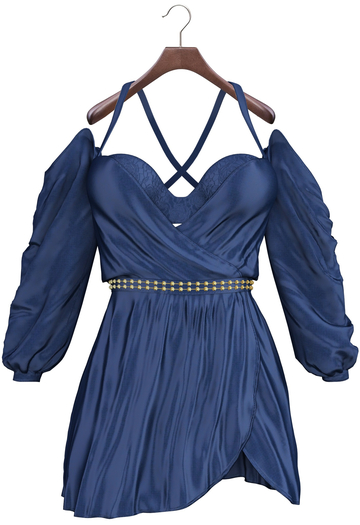 adorsy - Mikaela Dress Blue - Maitreya/Legacy/Lara Petite