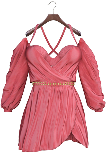 adorsy - Mikaela Dress Coral - Maitreya/Legacy/Lara Petite