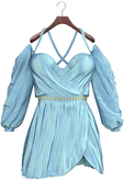 adorsy - Mikaela Dress Light Blue - Maitreya/Legacy/Lara Petite