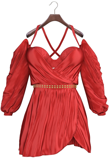 adorsy - Mikaela Dress Red - Maitreya/Legacy/Lara Petite