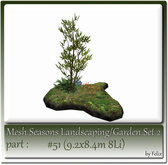 Mesh Landscape-Garden Seasons(Hud) Part #51 (9.2x8.4m 8Li)