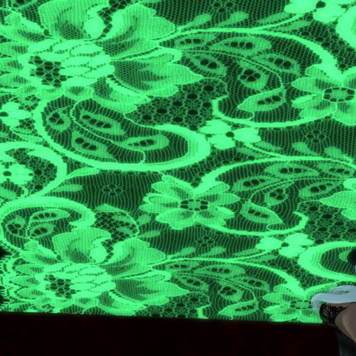curtain neon green 4x2,45