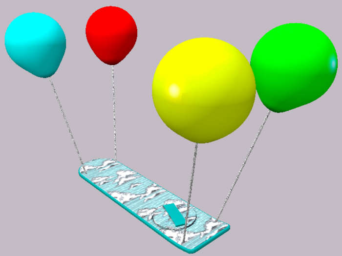 Junk Food - Space Board Clouds RARE