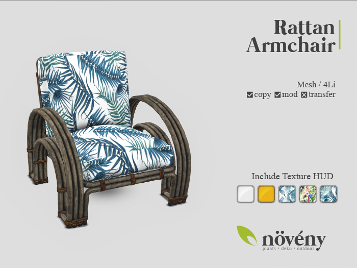 Noveny - Rattan Set - Armchair