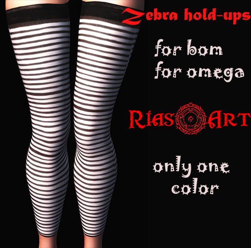 [RiasArt]-zebra hold ups-BOM/OMEGA