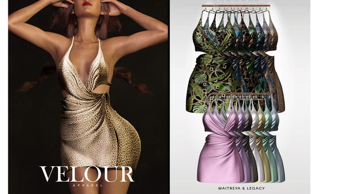 VELOUR: Goddess Dress - DEMO