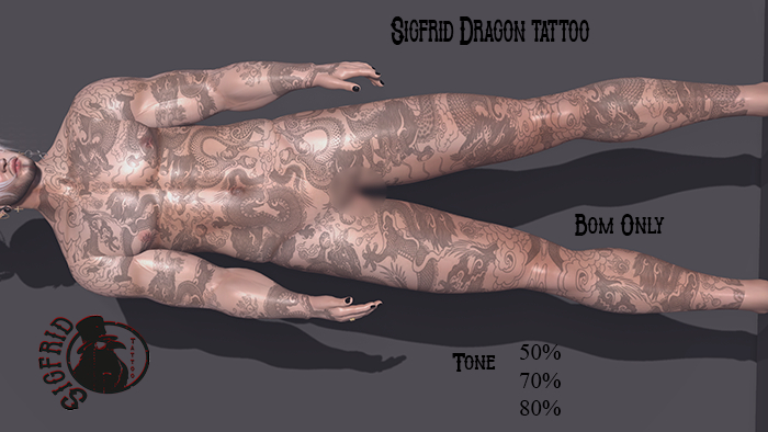 -SIGFRID Dragon Tatto