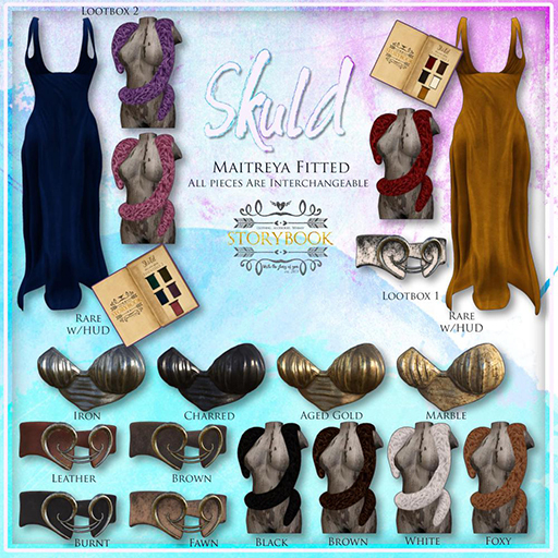 Storybook - Skuld -  Chest - Marble