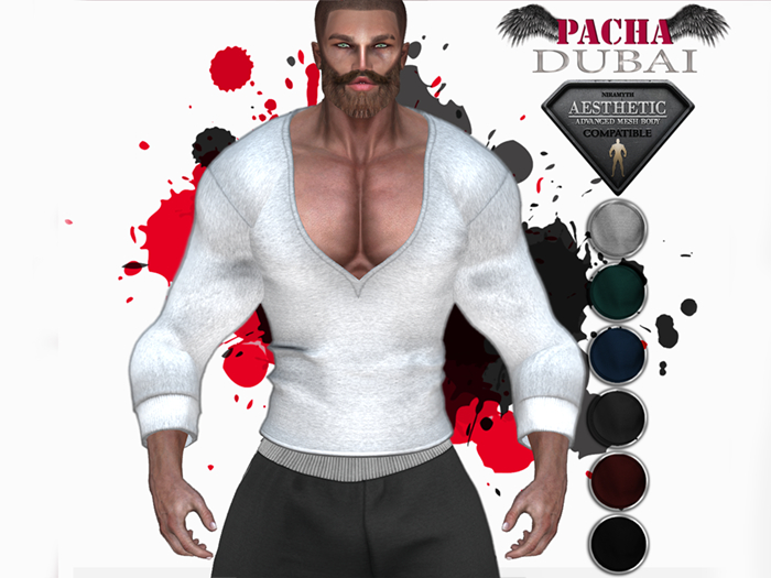 PACHA_AESTHETIC_Deep V neck