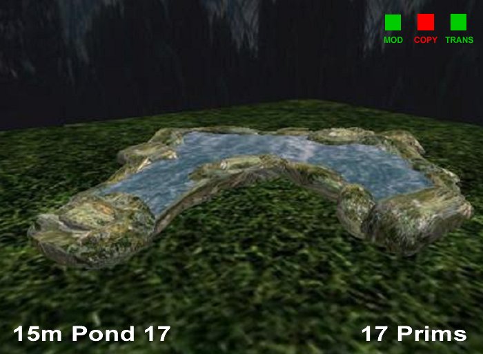 Serenity 15m Texture Changeable Ripple Water Pond 17  (v9c)