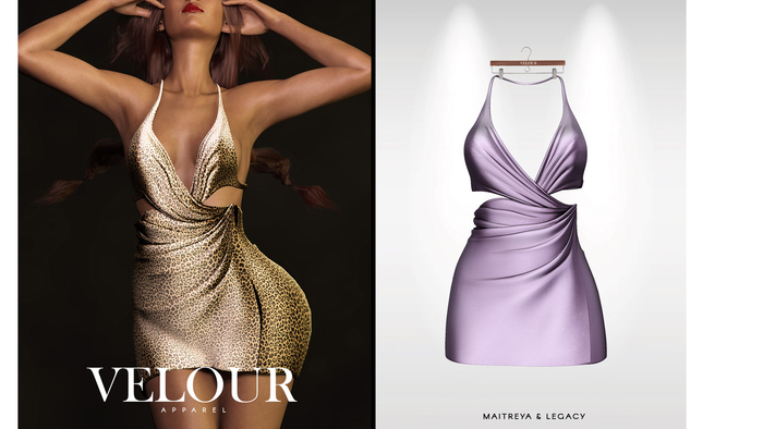 VELOUR APPAREL: Goddess (Baby Grape)