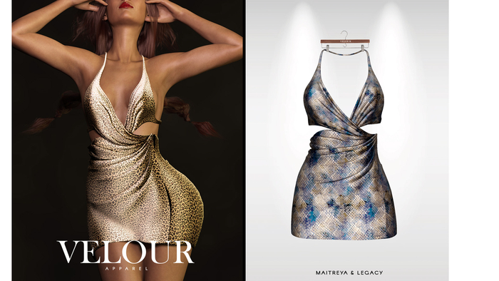 VELOUR APPAREL: Goddess (Snake)