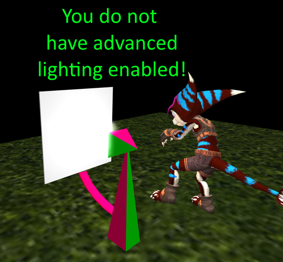 Very Super Simple Magic Advanced Lighting Test