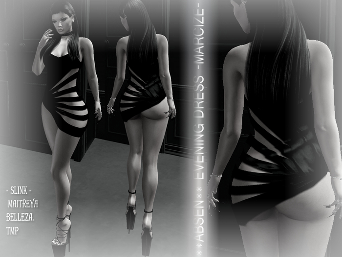 0419 DEMO **ABSEN** EVENING  DRESS -MARCIZE-