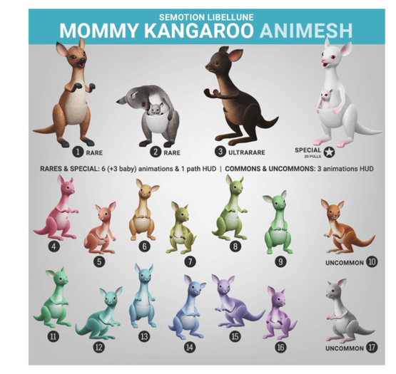 SEmotion Libellune Mommy Kangaroo Animesh #4