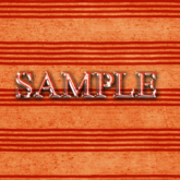 Zoy Texture [ Knit Stripes 002 ] Seamless - Orange