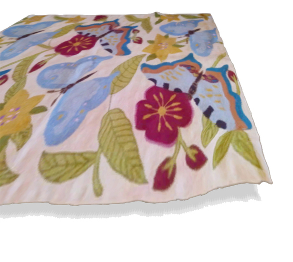 SFCA Mesh RUG home Carpet Butterfly 