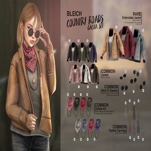 7. Bleich - Country Roads - Jacket Blush