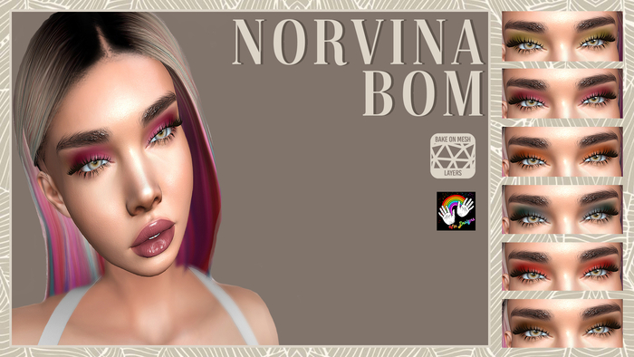 ~ VIC Designs ~ [NORVINA EyeShadow] BOM 9D