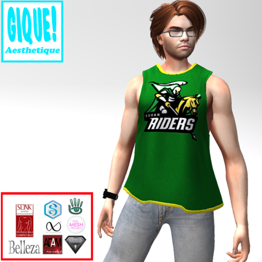 [G!A] - Riders of Rohan - MUSCLE SHIRT