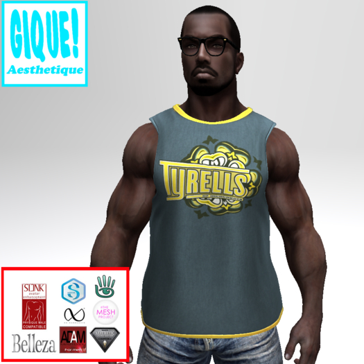[G!A] - Highgarden Tyrells - MUSCLE SHIRT