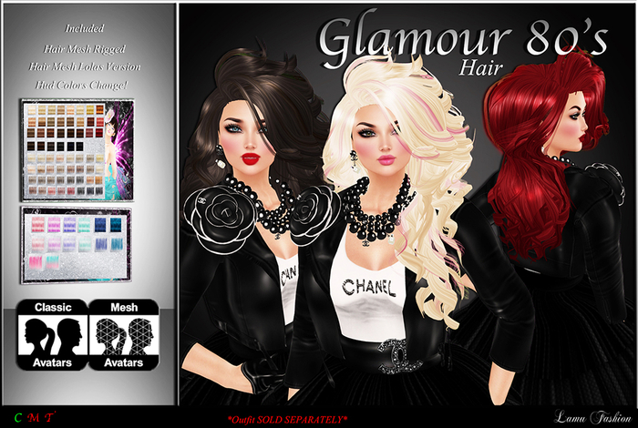 -Lamu Fashion-Hair *Glamour 80's*