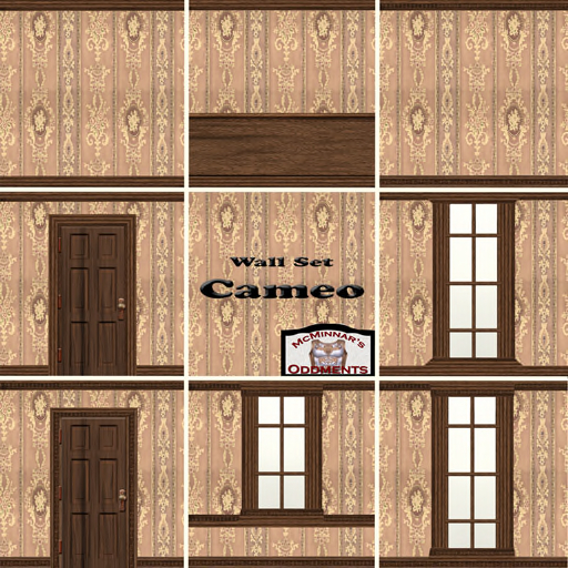 Cameo wall set
