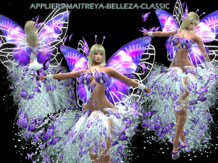 LILA BUTTERFLY-APPLIERS-MAITREYA-BELLEZA-CLASSIC