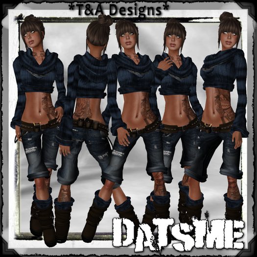 *T&A Designs* Datsme outfit belts and boots *TD*