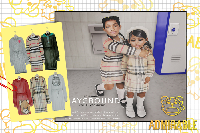 Admirable- Polo Dress (Fatpack)