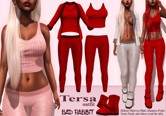 .:Bad Rabbit:. Tersa outfit Red