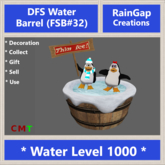 DFS Water Barrel (FSB#32) (Actual Item)