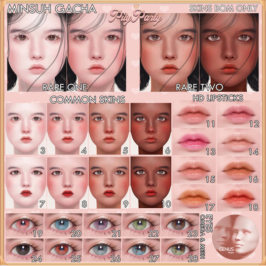 19 [ Pity Party ] Young-mi Contacts {Pink}