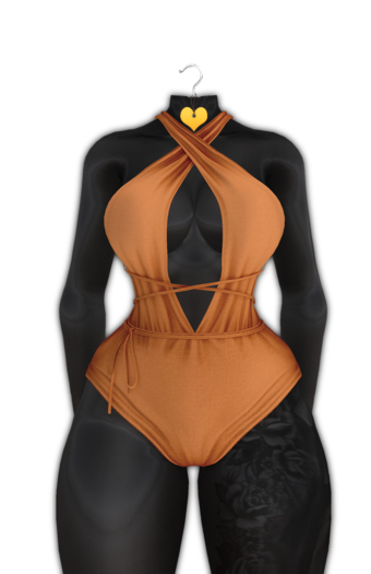 *CY* Luna . Peach . Bathingsuit // (Add)